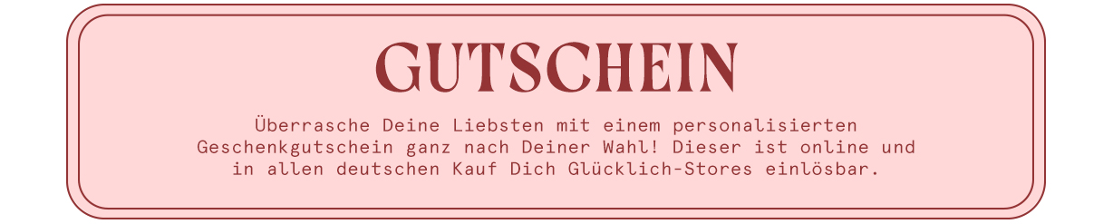 Gutschein - Überrasche Deine Liebsten mit einem personalisierten Geschenkgutschein!