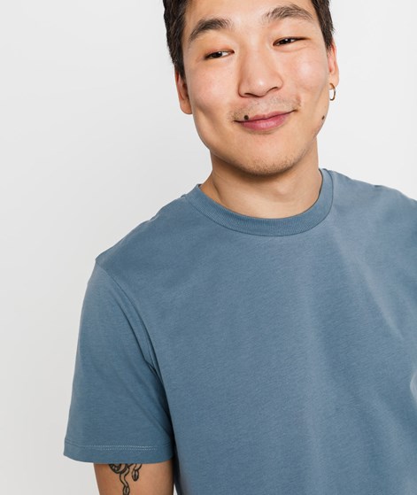 KAUF DICH GLÜCKLICH T-Shirt Pigeon Blau aus Bio-Baumwolle
