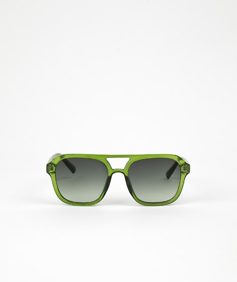 POOL Quadratische Sonnenbrille Grün