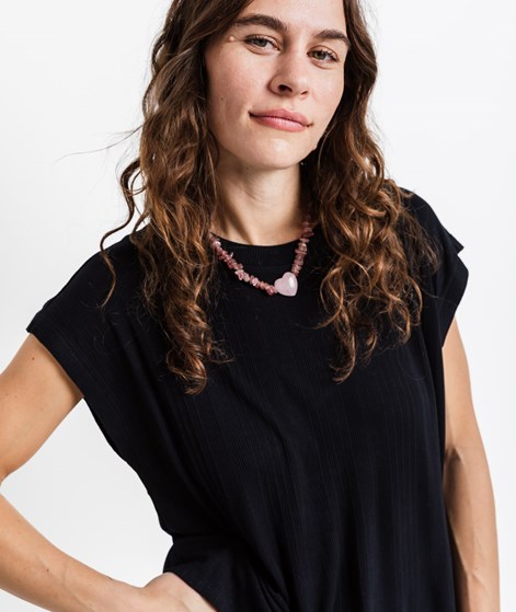 KAUF DICH GLÜCKLICH T-Shirt Schwarz aus LENZING™ ECOVERO™