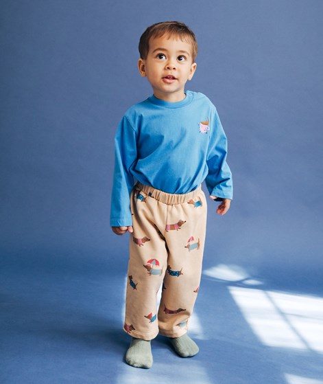 KAUF DICH GLÜCKLICH KIDS Longsleeve Blau aus Bio-Baumwolle