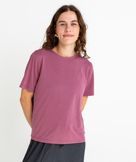 KAUF DICH GLÜCKLICH T-Shirt Violett aus Modal (TENCEL™)
