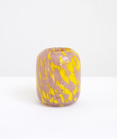 YUKU Vase (9,5x9,5x11cm) gemustert