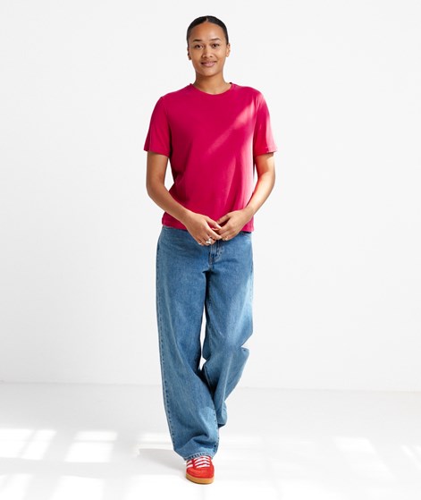 KAUF DICH GLÜCKLICH T-Shirt Rot aus Modal (TENCEL™)