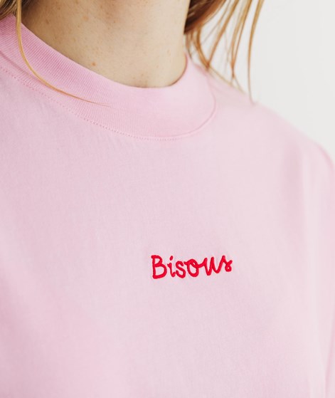 KAUF DICH GLÜCKLICH T-Shirt Bisous Pink aus Bio-Baumwolle