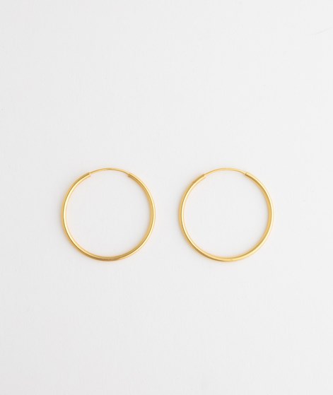 KAUF DICH GLÜCKLICH Ohrringe (30 mm) Gold