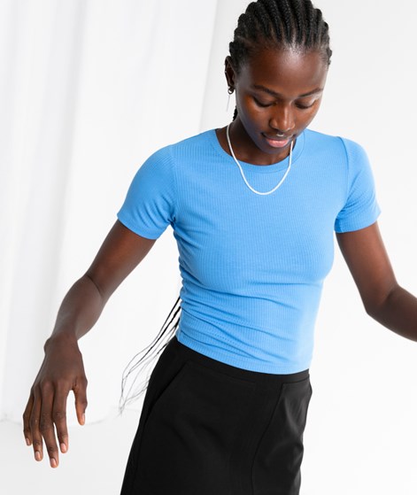 KAUF DICH GLÜCKLICH T-Shirt Blau aus Viskose (LENZING™ ECOVERO™)