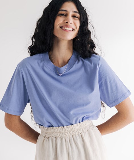 KAUF DICH GLÜCKLICH T-Shirt Flieder aus Bio-Baumwolle