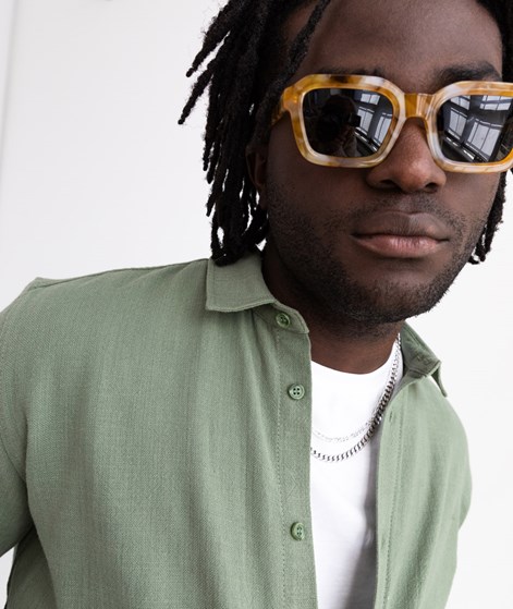 KAUF DICH GLÜCKLICH Hemd Salbeigrün