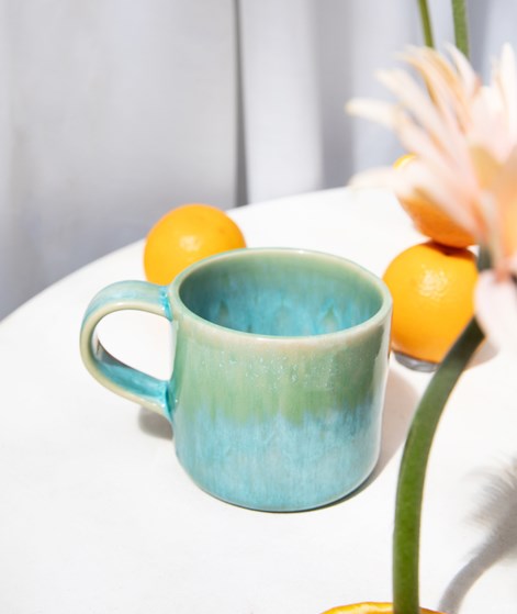 KAUF DICH GLÜCKLICH Tasse mehrfarbig