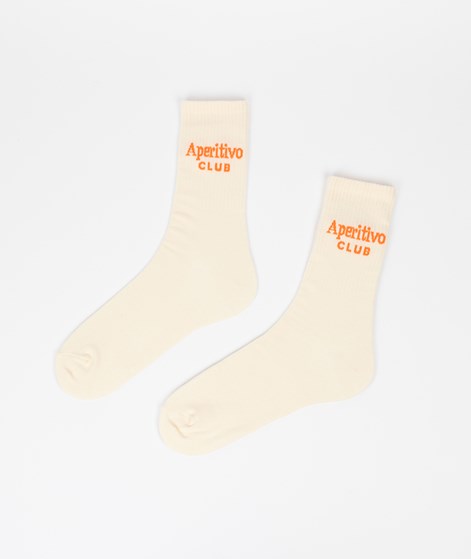 KAUF DICH GLÜCKLICH Socken Aperitivo (Gr. 41-46) Creme aus Bio-Baumwolle