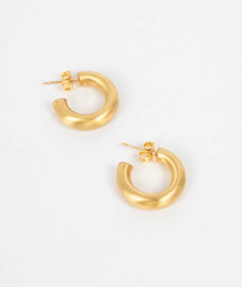 KAUF DICH GLÜCKLICH Matte Ohrringe Gold