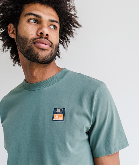 KAUF DICH GLÜCKLICH T-Shirt Floppy Disk Grün