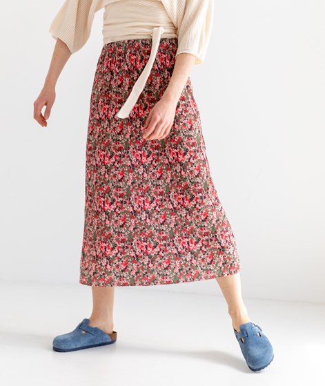 KAUF DICH GLÜCKLICH Plisséerock geblümt