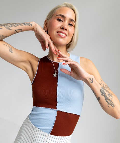 KDG x SARAH HARTMANN Top kariert