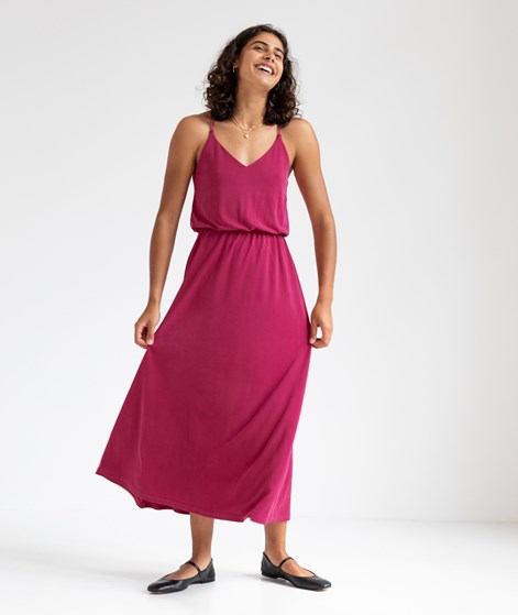 KAUF DICH GLÜCKLICH Kleid Kirschrot