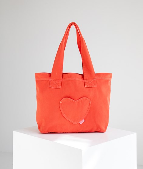 KDG x SARAH HARTMANN Shopper Rot aus Bio-Baumwolle
