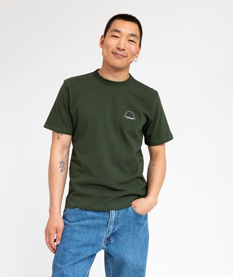 NOWADAYS Open End T-Shirt Grün