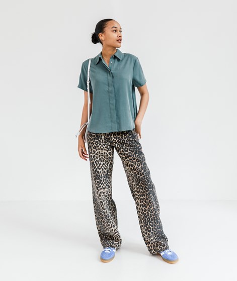 KAUF DICH GLÜCKLICH Bluse Grün aus TENCEL™