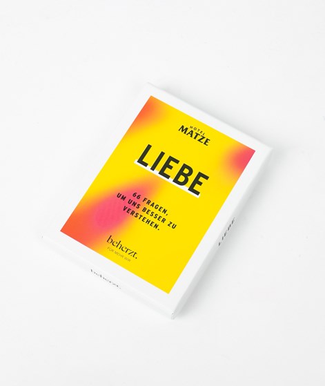 BEHERZT Liebe Spiel mehrfarbig