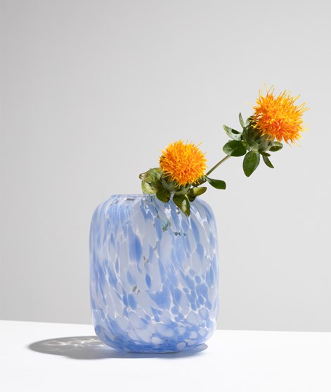 YUKU Vase (9,5x9,5x11 cm) gemustert