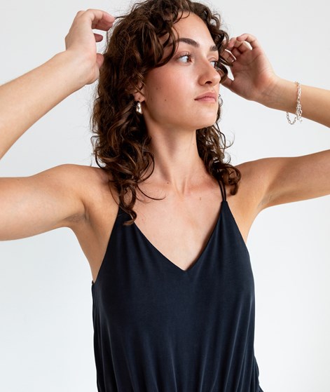 KAUF DICH GLÜCKLICH Jumpsuit Schwarz aus Modal (TENCEL™)
