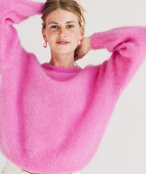 KAUF DICH GLÜCKLICH Strickpullover Pink