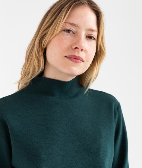 KAUF DICH GLÜCKLICH Turtleneck Pullover Dunkelgrün