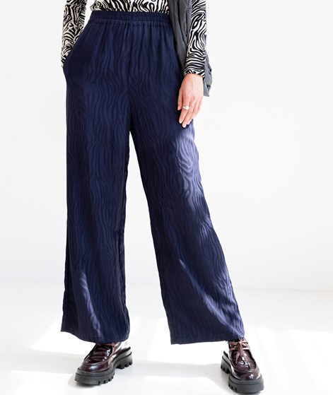 KAUF DICH GLÜCKLICH Hose gemustert aus Viskose (LENZING™ ECOVERO™)