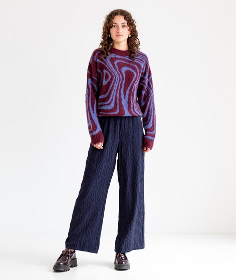 KAUF DICH GLÜCKLICH Pullover Swirl gemustert