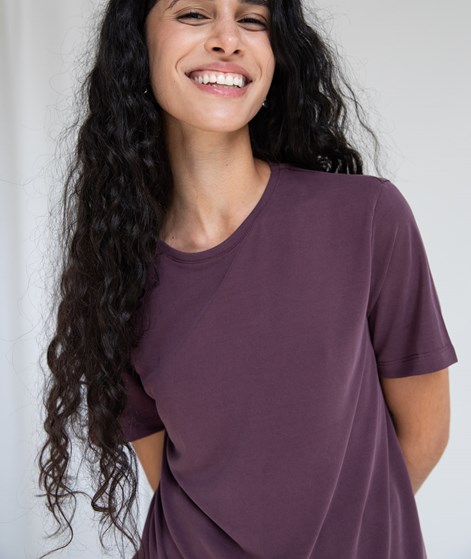 KAUF DICH GLÜCKLICH T-Shirt Lila aus Modal (TENCEL™)