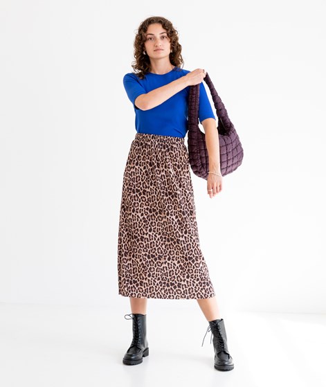 KAUF DICH GLÜCKLICH Rock Leo gemustert aus recyceltem Polyester