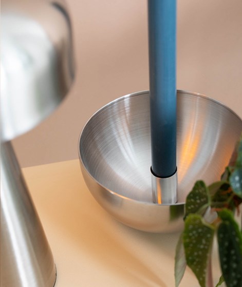 2HAVE Lysestage Bowl (15 cm) Kerzenhalter Grau