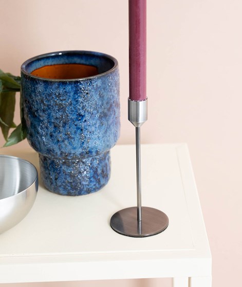 2HAVE Lysestage Style (H18cm) Kerzenhalter Silber