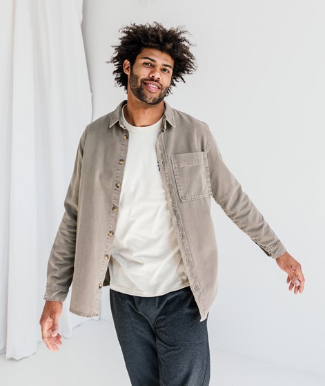 KAUF DICH GLÜCKLICH Hemd Hellkhaki