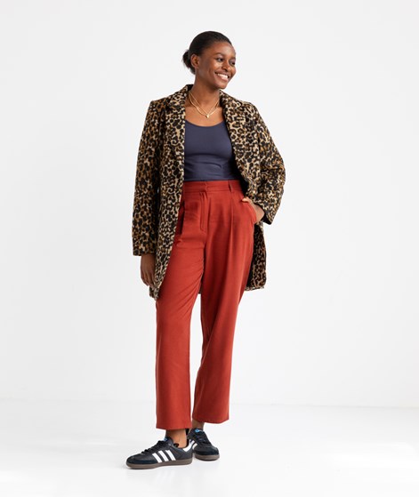 KAUF DICH GLÜCKLICH Hose Dunkelrot