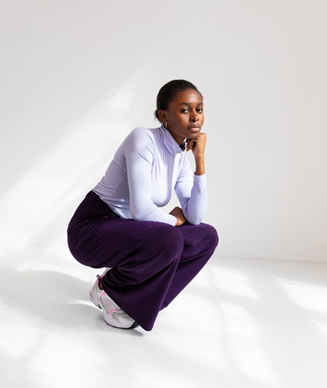 KAUF DICH GLÜCKLICH Longsleeve Flieder aus Viskose (LENZING™ ECOVERO™)