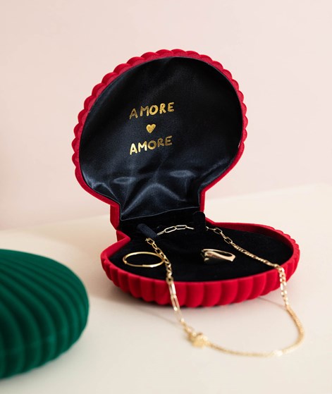 YUKU Muschel Box Rot