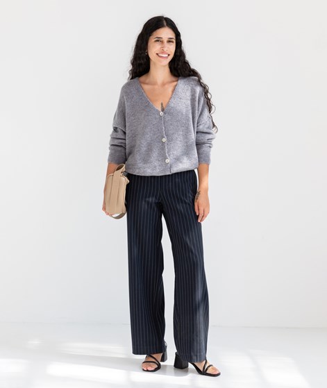 KAUF DICH GLÜCKLICH Cardigan Hellgrau