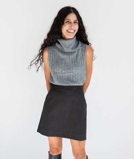 KAUF DICH GLÜCKLICH Rock Dunkelgrau