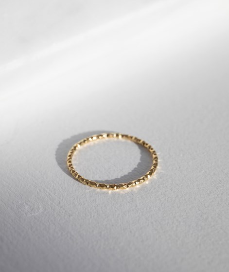 KAUF DICH GLÜCKLICH Feiner Ring Gold