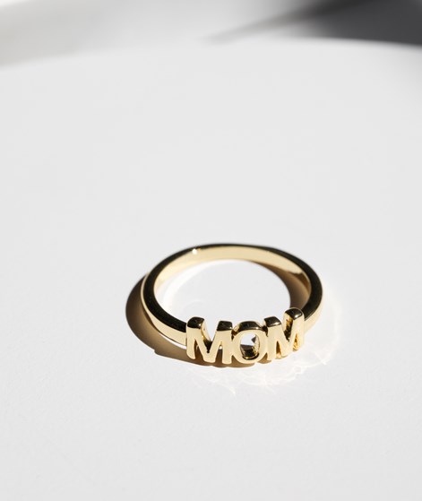KAUF DICH GLÜCKLICH MOM Ring Gold