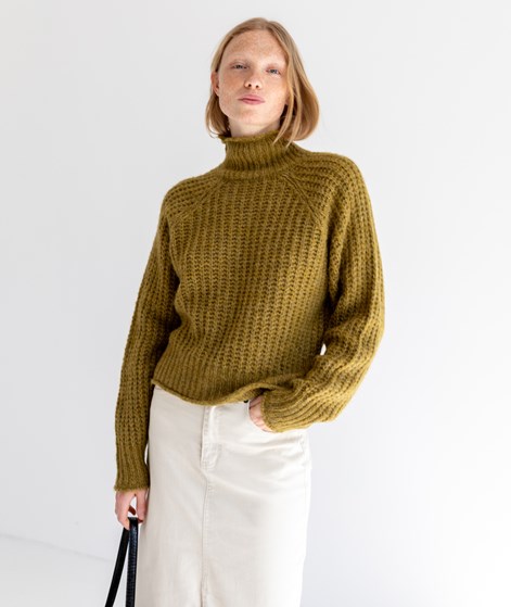 KAUF DICH GLÜCKLICH Pullover Olivgrün