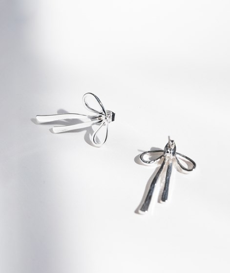 EBBA Kleine Schleifen Ohrringe Silber