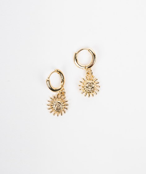 EBBA Ohrringe Gold Sonnenanhänger
