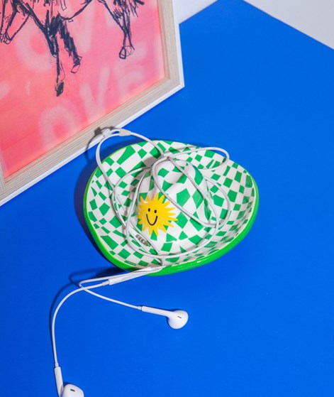 DOIY Rodeo Cowboy Hat Schale Grün