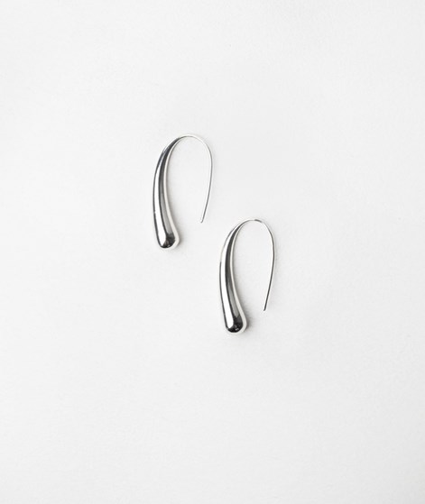 KAUF DICH GLÜCKLICH Tropfen Ohrringe Silber