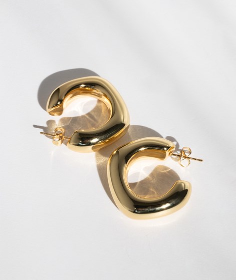 KAUF DICH GLÜCKLICH Chunky Ohrringe Gold