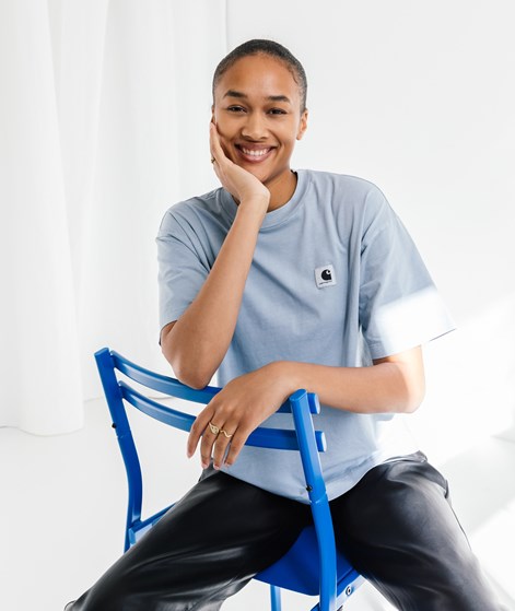 CARHARTT WIP Nelson T-Shirt Hellblau