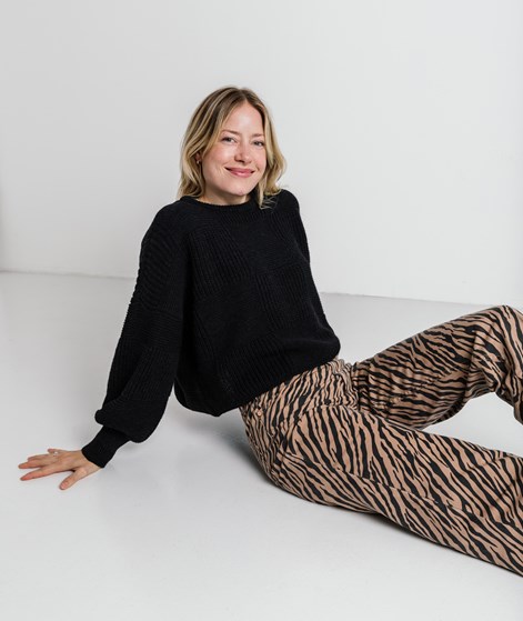 KAUF DICH GLÜCKLICH Pullover Schwarz